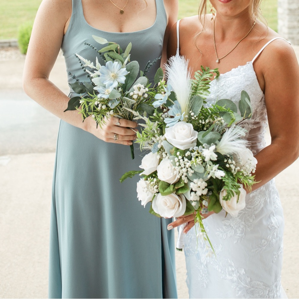 Birdy Grey Dusty Blue Bridesmaid Dress - Picture 9 of 9